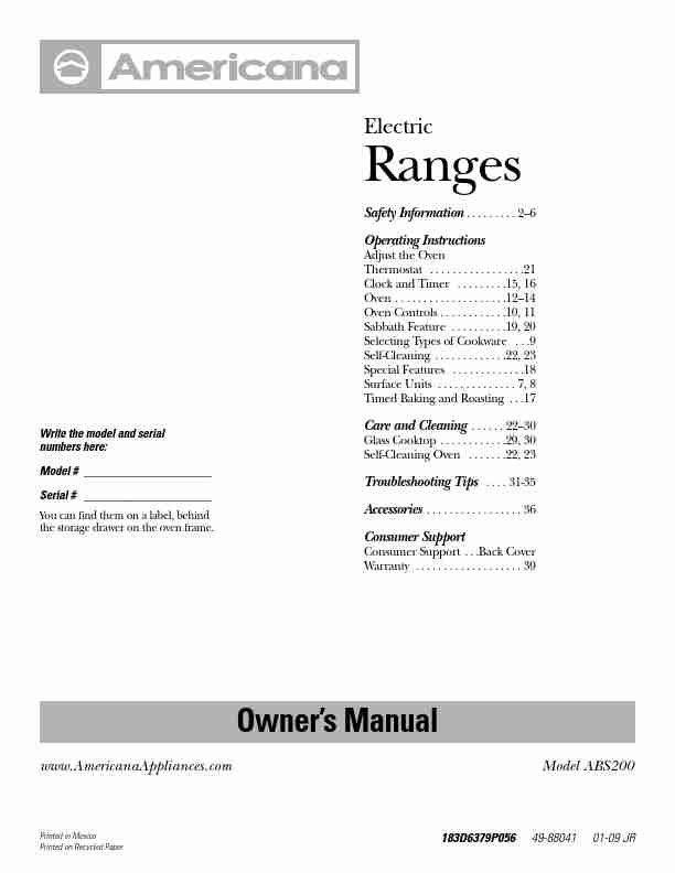 Americana Appliances Range ABS200-page_pdf